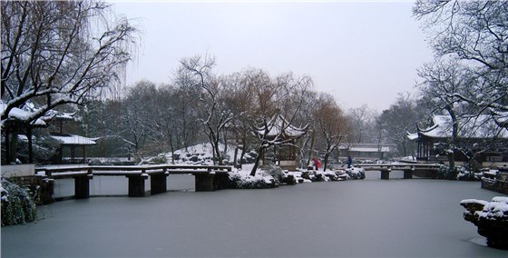 蘇州 2018年第一場(chǎng)雪景